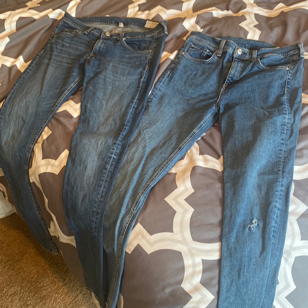 Skinny Rag & Bone jeans (Lot of 2)